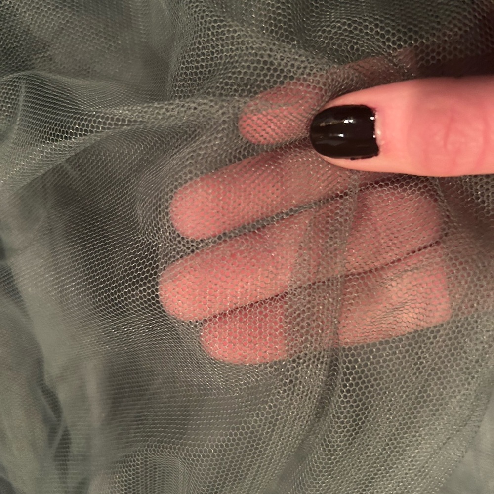 REVELRY ALMA TULLE DRESS ROSEMARY - Picture 7 of 10